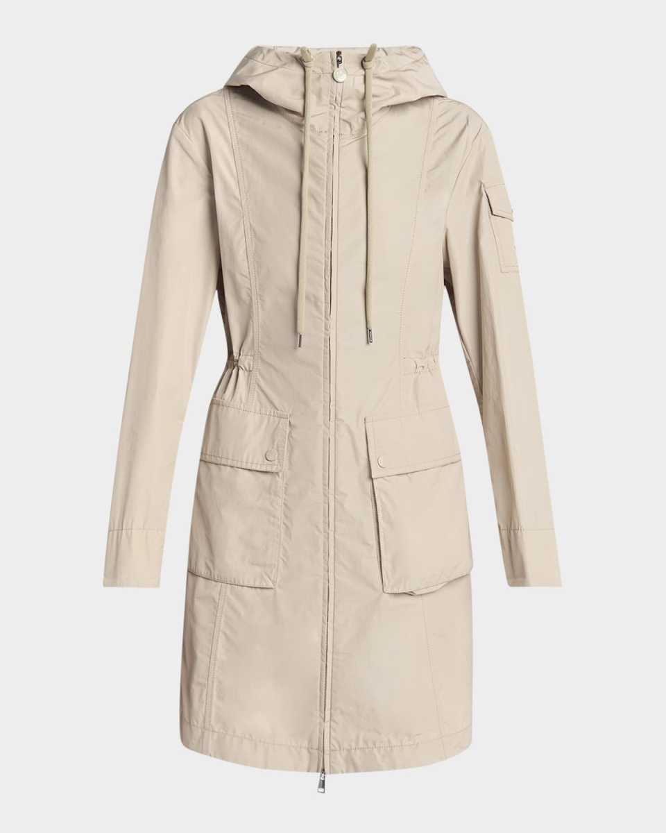 Laerte Long Hooded Parka